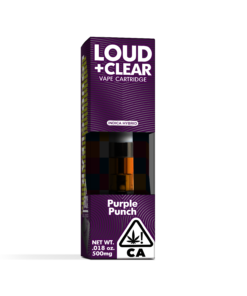 Purple Punch vape cartridge