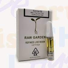 Raw Garden Live Resin Carts 1g